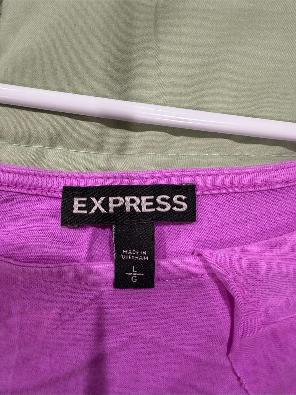 Express Magenta Ruffle Halter Tank - Picture 2 of 4
